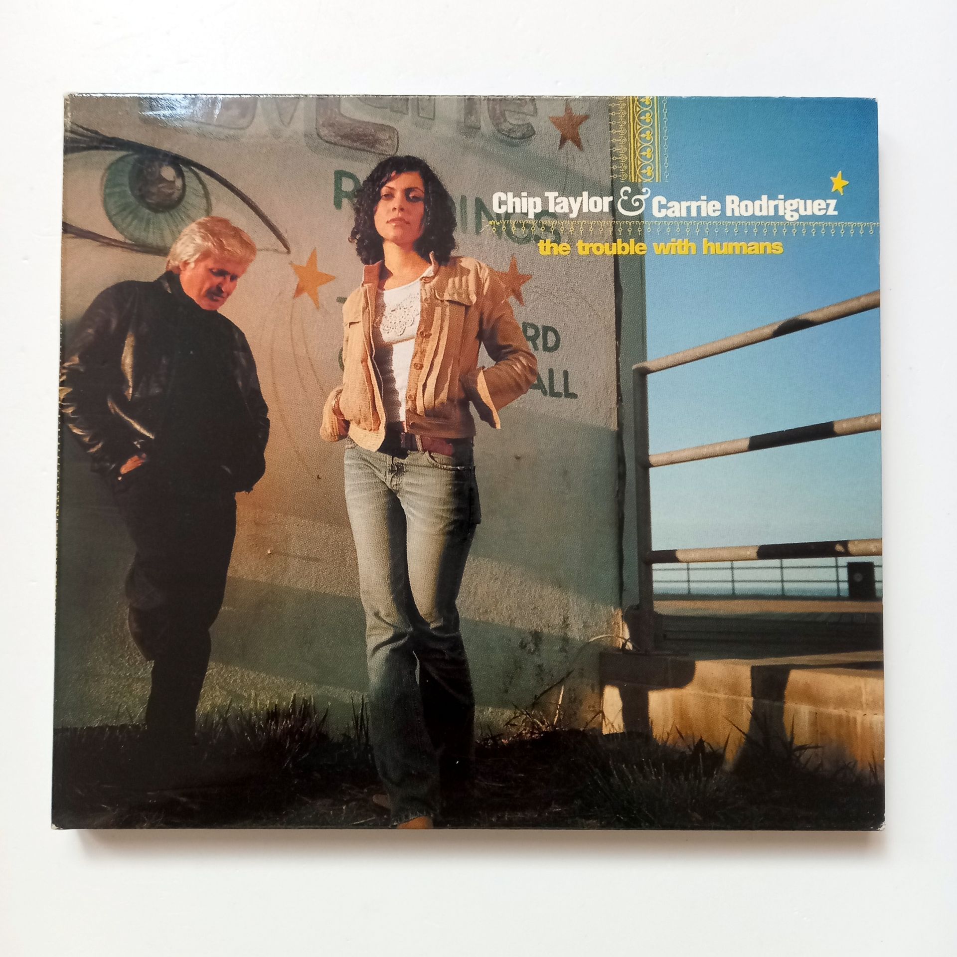 CHIP TAYLOR & CARRIE RODRIGUEZ – THE TROUBLE WITH HUMANS (2003) - CD 2.EL