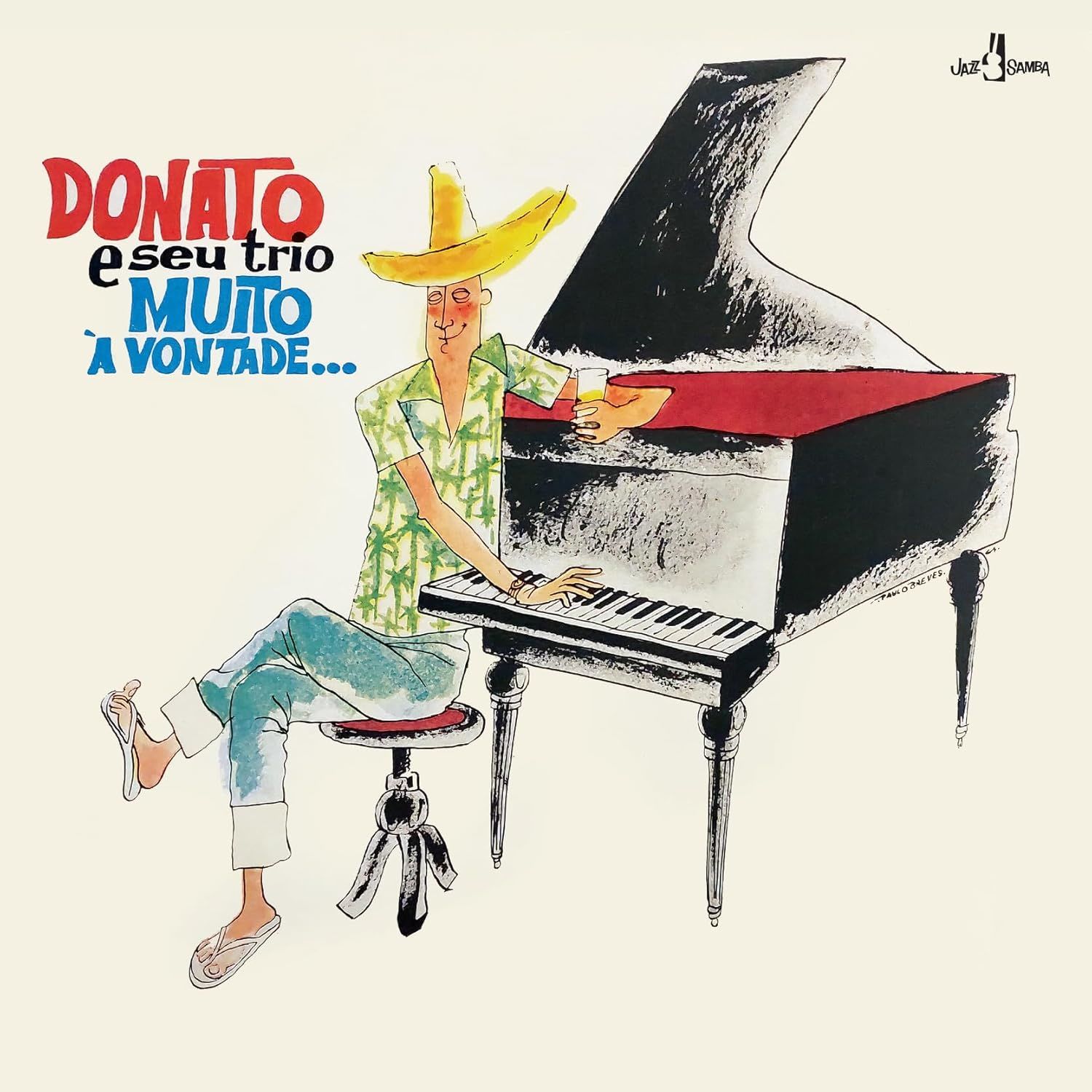 JOAO DONATO E SEU TRIO - MUITO A VONTADE LP  BOSSA NOVA , LATIN JAZZ 180GR 2024 EDITION SIFIR PLAK