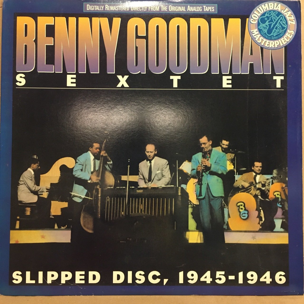 BENNY GOODMAN SEXTET - SLIPPED DISC 1945-1946 (1988) 2.EL PLAK