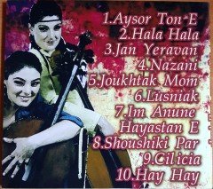 INGA & ANUSH - SKETCHES (2014) ARMENIAN FOLK MUSIC CDR 2.EL