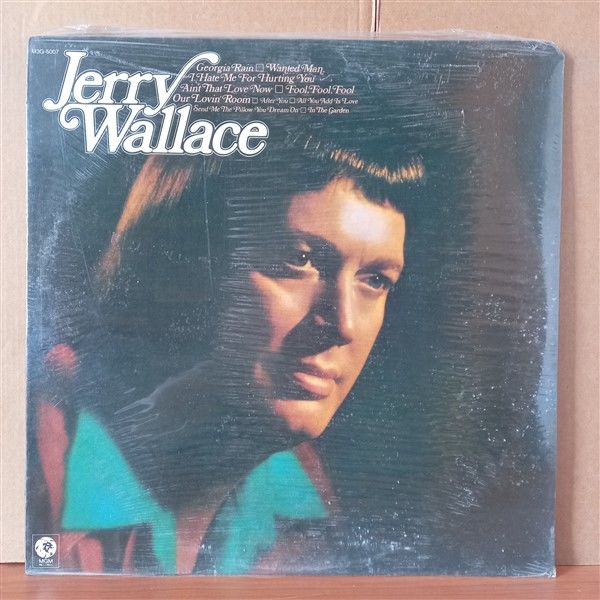 JERRY WALLACE – JERRY WALLACE (1975) - LP DÖNEM BASKISI SIFIR PLAK