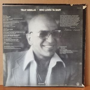 TELLY SAVALAS - WHO LOVES YA BABY (1976) - LP 2.EL PLAK