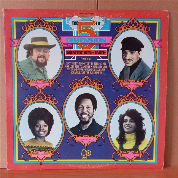 THE 5TH DIMENSION – GREATEST HITS ON EARTH (1972) - LP 2.EL PLAK