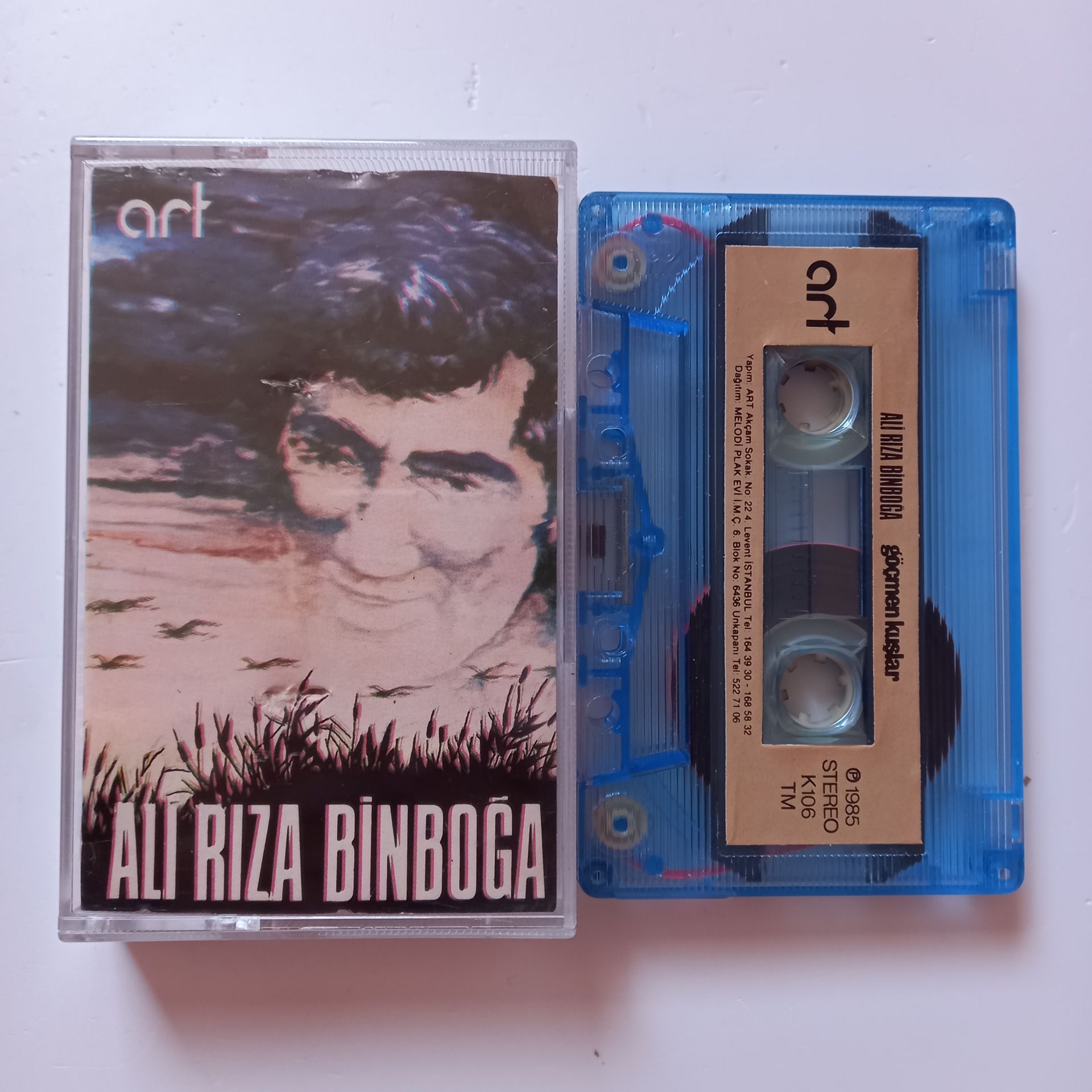 ALİ RIZA BİNBOĞA - GÖÇMEN KUŞLAR (1985) - KASET 2.EL