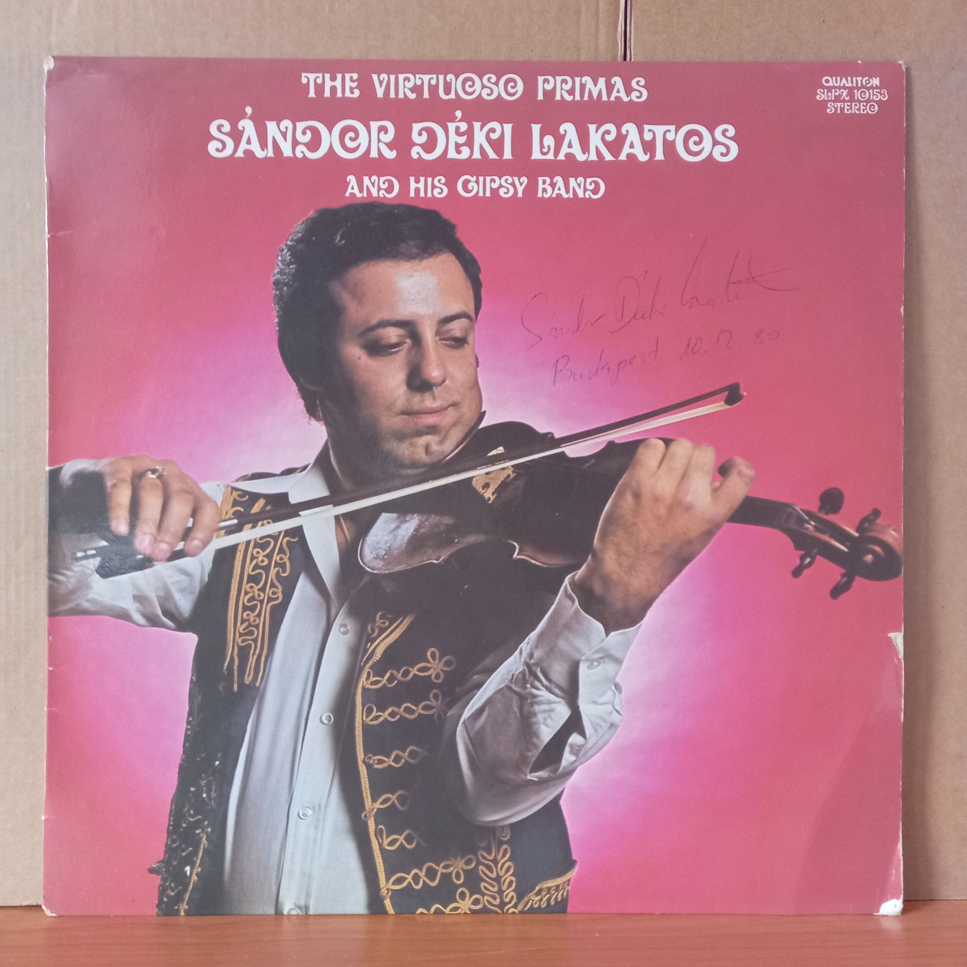 SANDOR DEKI LAKATOS AND HIS GIPSY BAND – THE VIRTUOSO PRIMAS (1979) - LP 2.EL PLAK