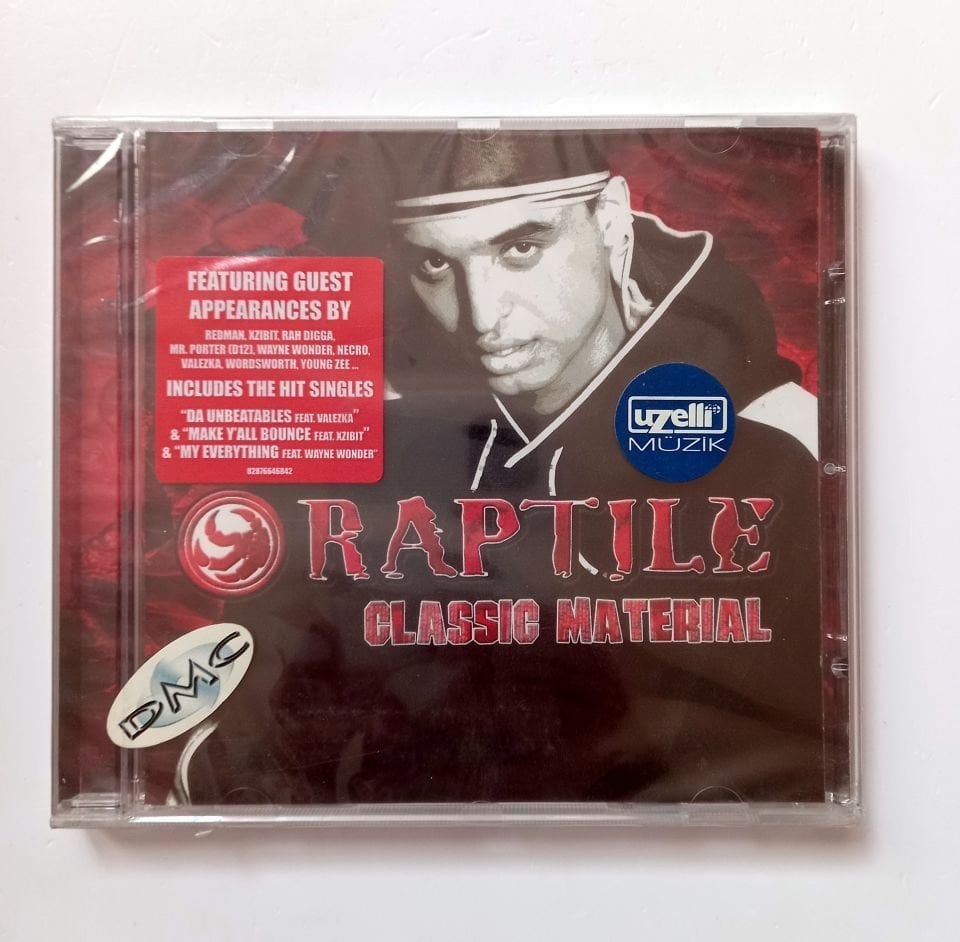 RAPTILE – CLASSIC MATERIAL (2004) - CD SIFIR
