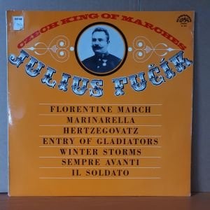 JULIUS FUCIK / CZECH KING OF MARCHES (1976) - LP 2.EL PLAK