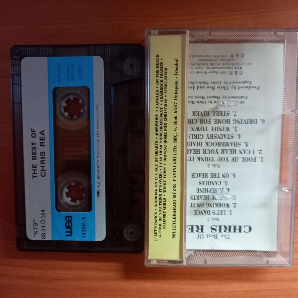 CHRIS REA - THE BEST OF CHRIS REA / NEW LIGHT THROUGH OLD WINDOWS (1988) - KASET 2.EL