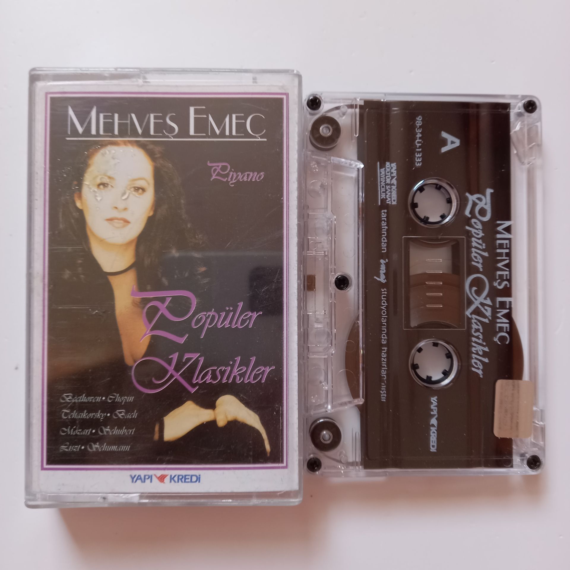 MEHVEŞ EMEÇ - POPÜLER KLASİKLER (1998) - KASET 2.EL