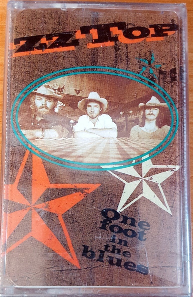 ZZ TOP - ONE FOOT IN THE BLUES CASSETTE MADE IN TURKEY ''NEW''