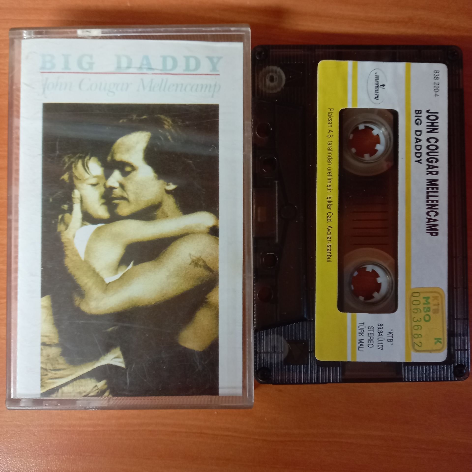 JOHN COUGAR MELLENCAMP - BIG DADDY (1989) - KASET 2.EL