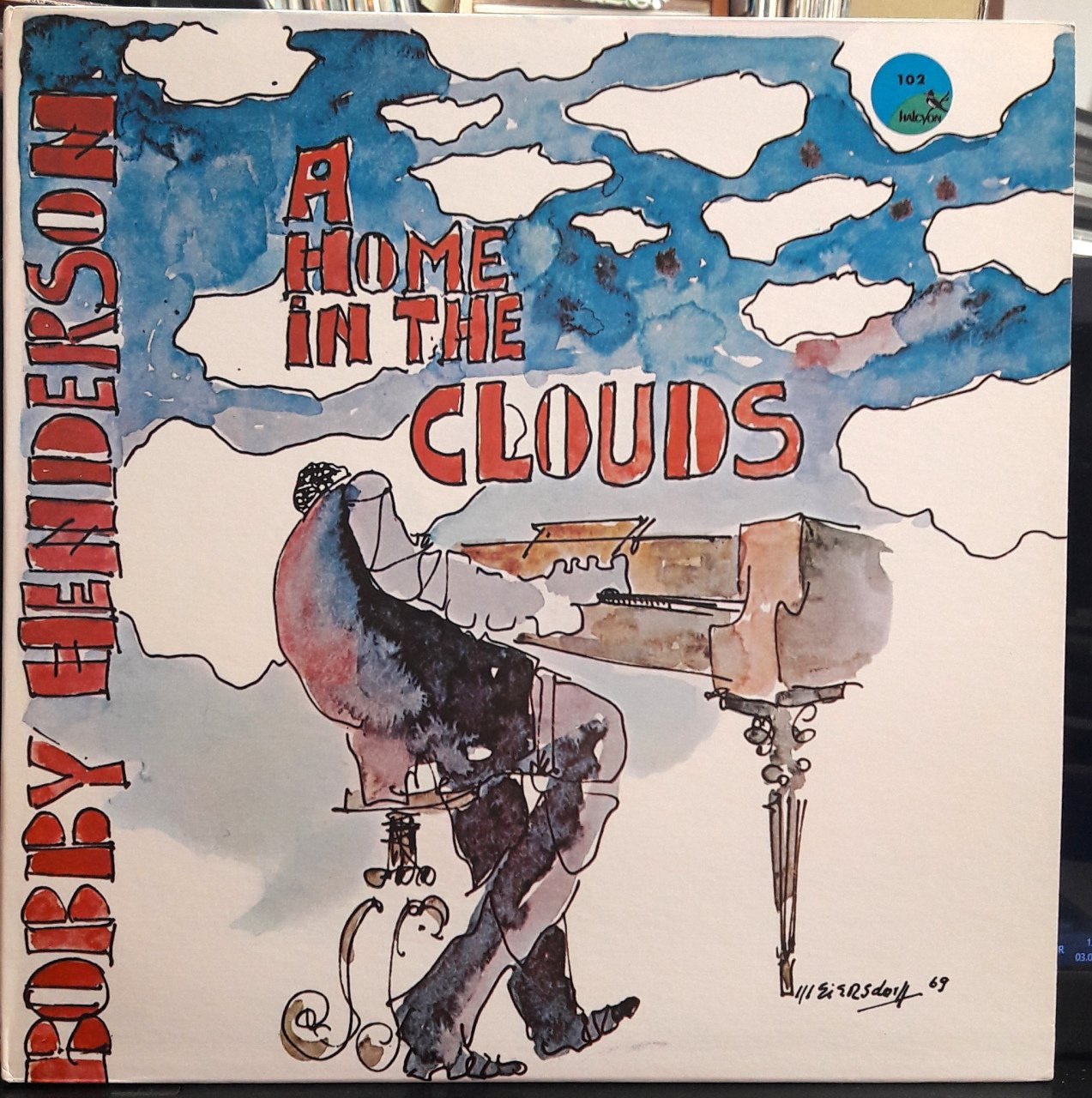 BOBBY HENDERSON - A HOME IN THE CLOUDS (1969) - PLAK 2.EL