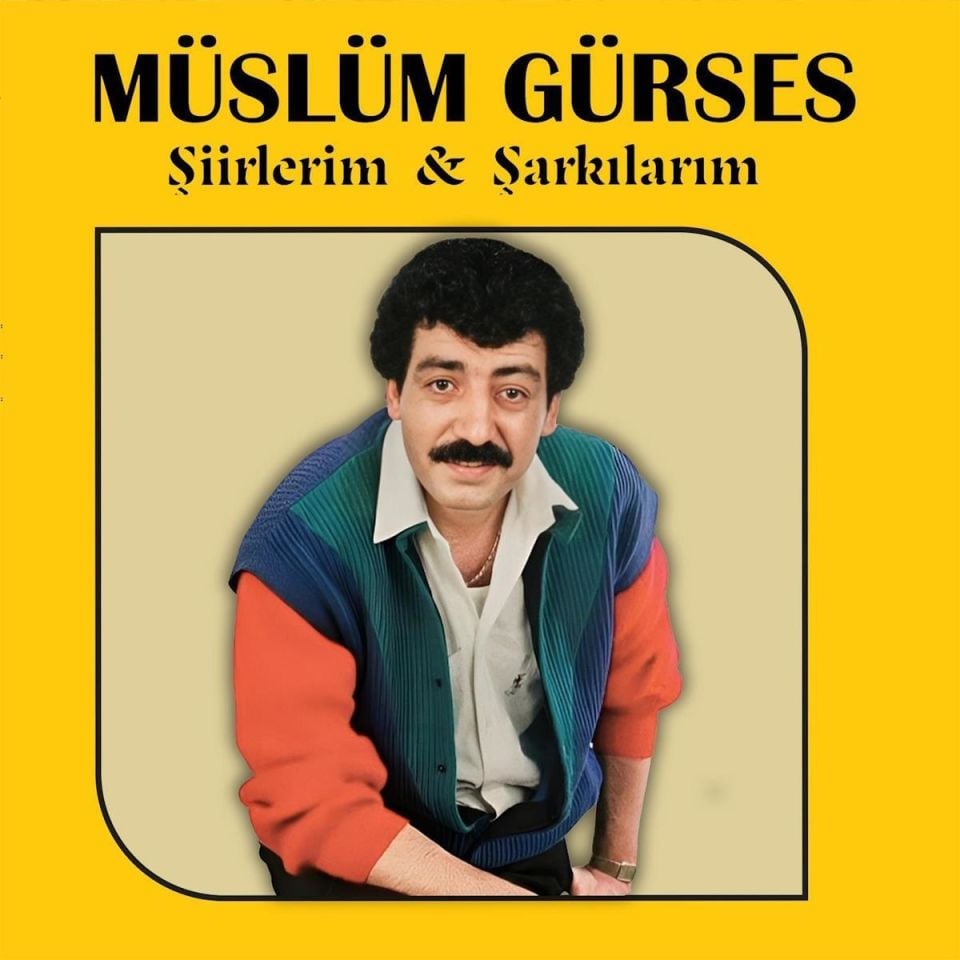 MÜSLÜM GÜRSES - ŞİİRLERİM & ŞARKILARIM (1197)- CD 2024 EDİSYONU AMBALAJINDA SIFIR