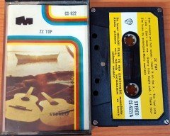 ZZ TOP - THE BEST OF ZZ TOP RARE CASSETTE MADE IN THE TURKEY ''USED'' PAPER LABEL
