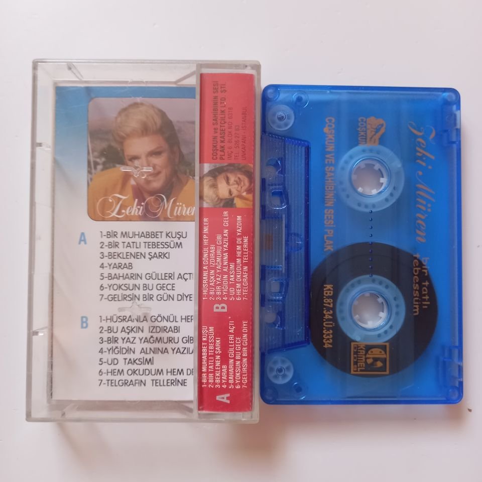 ZEKİ MÜREN - BİR TATLI TEBESSÜM (1987) - KASET 2.EL