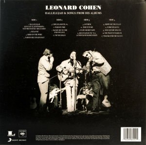 LEONARD COHEN – HALLELUJAH & SONGS FROM HIS ALBUMS (2022) - 2LP LIMITED EDITION TRANSLUCENT BLUE VINYL SIFIR PLAK