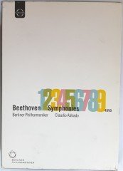 BEETHOVEN: SYMPHONIES - BERLINER PHILHARMONIKER - CLAUDIO ABBADO - 4DVD 2.EL