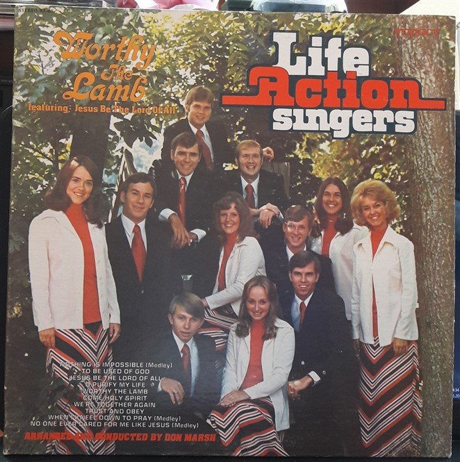 LIFE ACTION SINGERS - WORTHY THE LAMB (1975) - PLAK 2.EL