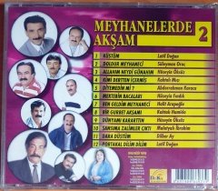 MEYHANELERDE AKŞAM 2 / HÜSEYİN FINDIK, DİLBER AY, HÜSEYİN ÖKSÜZ - CD SIFIR