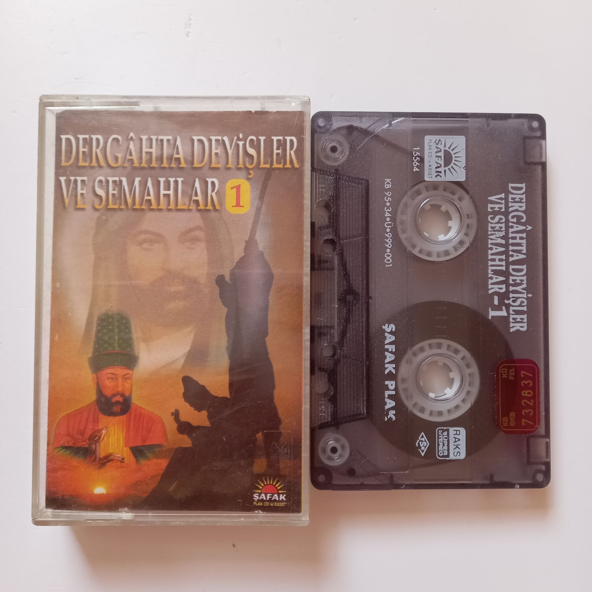 DERGAHTA DEYİŞLER VE SEMAHLAR 1 (1995) - KASET 2.EL
