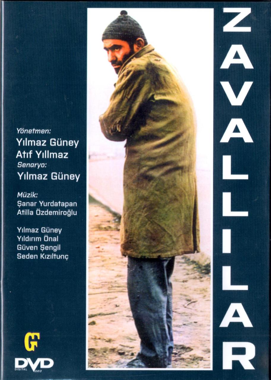 ZAVALLILAR - YILMAZ GÜNEY - YILDIRIM ÖNAL - ATIF YILMAZ - DVD 2.EL