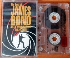 JAMES BOND - SOUNDTRACK THE BEST OF / 30TH ANNIVERSARY COLLECTION (1995) KENT CASSETTE MADE IN TURKEY ''USED''