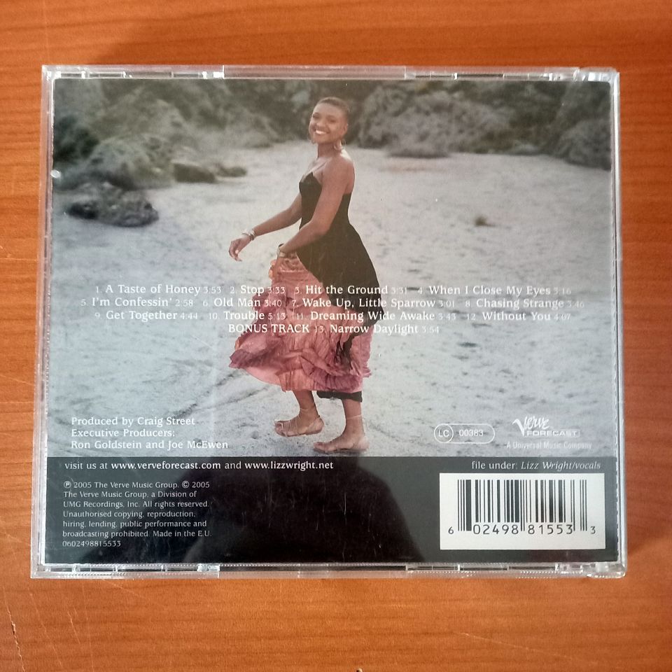 LIZZ WRIGHT – DREAMING WIDE AWAKE (2005) - CD 2.EL