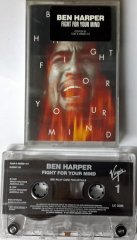 BEN HARPER - FIGHT FOR YOUR MIND (1995) CASSETTE MADE IN HOLLAND ''USED''