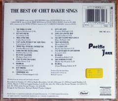 CHET BAKER - BEST OF CHET BAKER SINGS (1989) - CD 2.EL