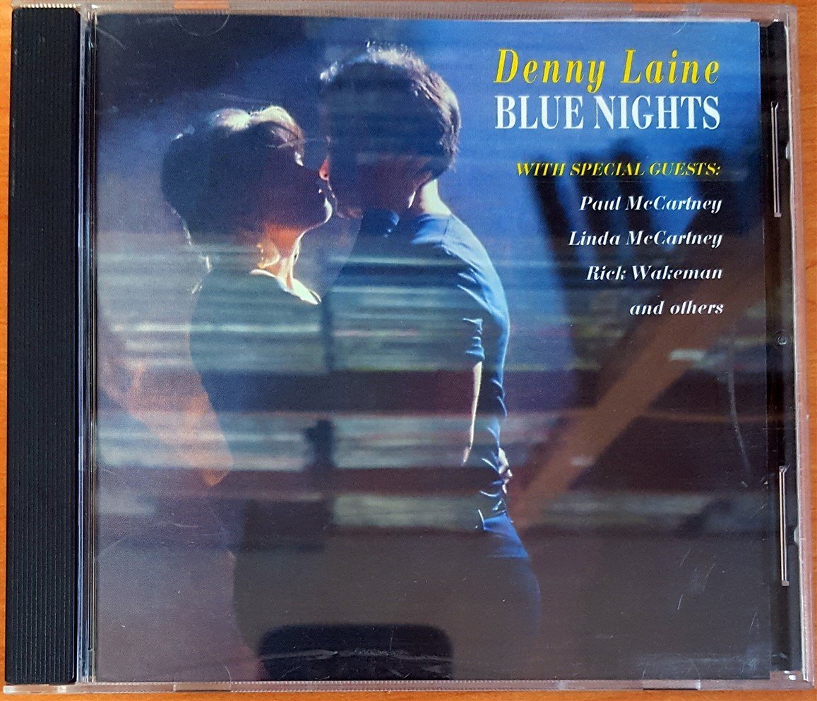 DENNY LAINE - BLUE NIGHTS / WITH SPECIAL GUESTS: PAUL MCCARTNEY RICK WAKEMAN (1994) - CD 2.EL