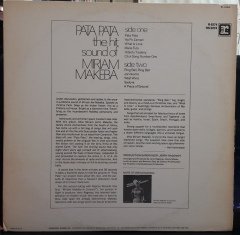 MIRIAM MAKEBA - PATA PATA - PLAK 2.EL