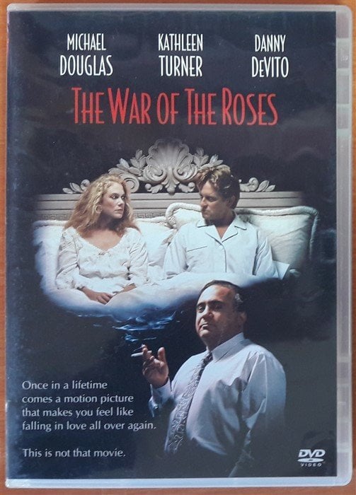 The WAR OF The ROSES - MICHAEL DOUGLAS - KATHLEEN TURNER - DANNY DeVITO - DVD 2.EL TR ALTYAZI YOKTUR