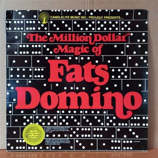 FATS DOMINO – THE MILLION DOLLAR MAGIC OF FATS DOMINO (1979) - LP 2.EL PLAK