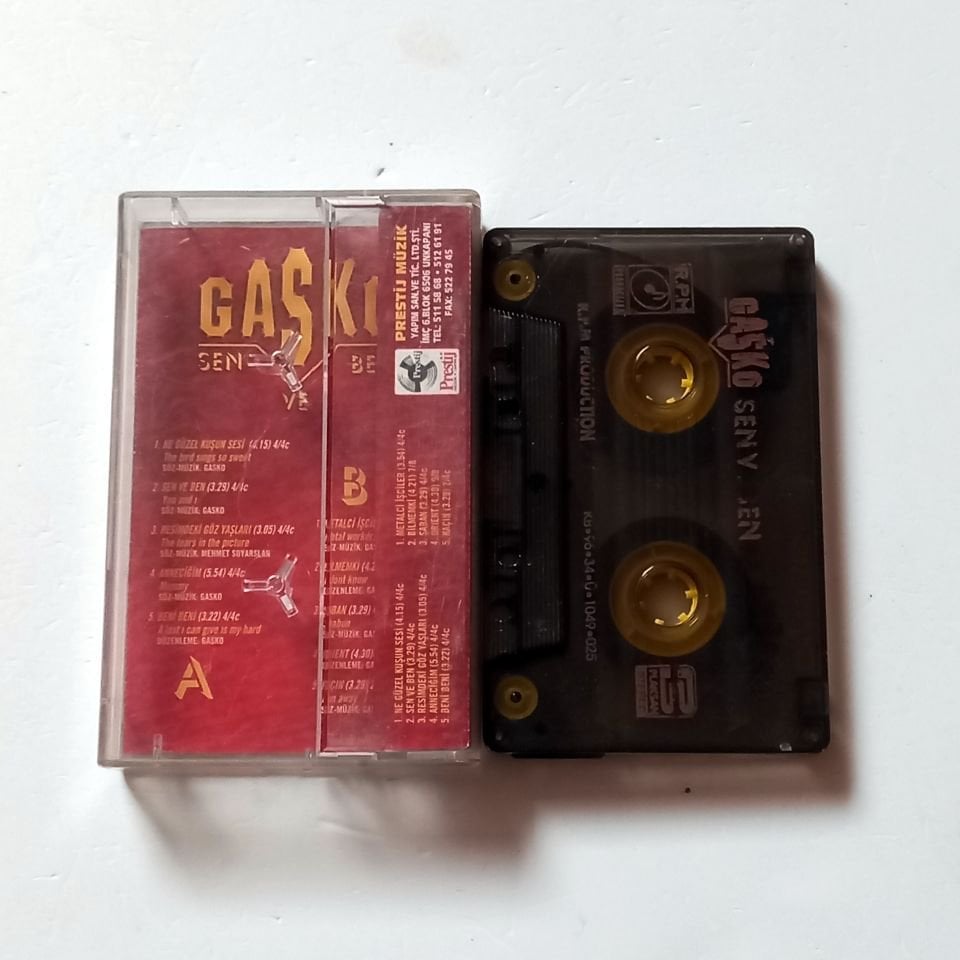 GASKO - SEN VE BEN (1996) - KASET 2.EL