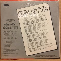 COLETTE, ZOE CALDWELL RUTH NELSON 1970 SIFIR PLAK