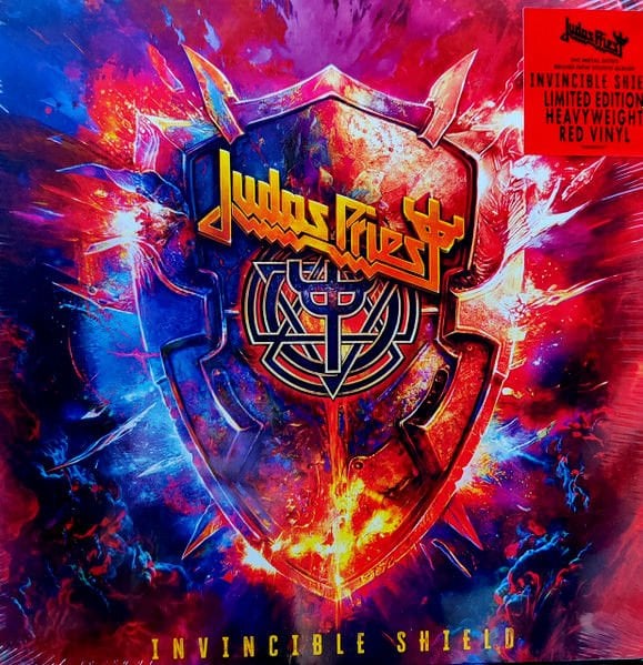 JUDAS PRIEST - INVINCIBLE SHIELD (2024) - 2LP RED COLOURED VINYL SIFIR PLAK