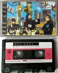 BEE GEES - HIGH CIVILIZATION (1991) MMY CASSETTE MADE IN TURKEY ''USED''