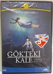 GÖKTEKİ KALE - CASTLE IN THE SKY - HAYAO MIYAZAKI - ANİME - DVD SIFIR