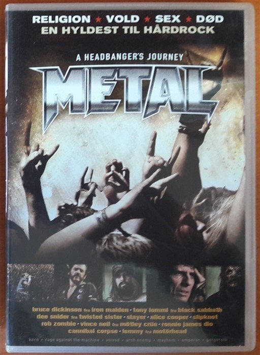 METAL A HEADBANGER'S JOURNEY - SAM DUNN - DVD 2.EL TR ALTYAZI YOKTUR