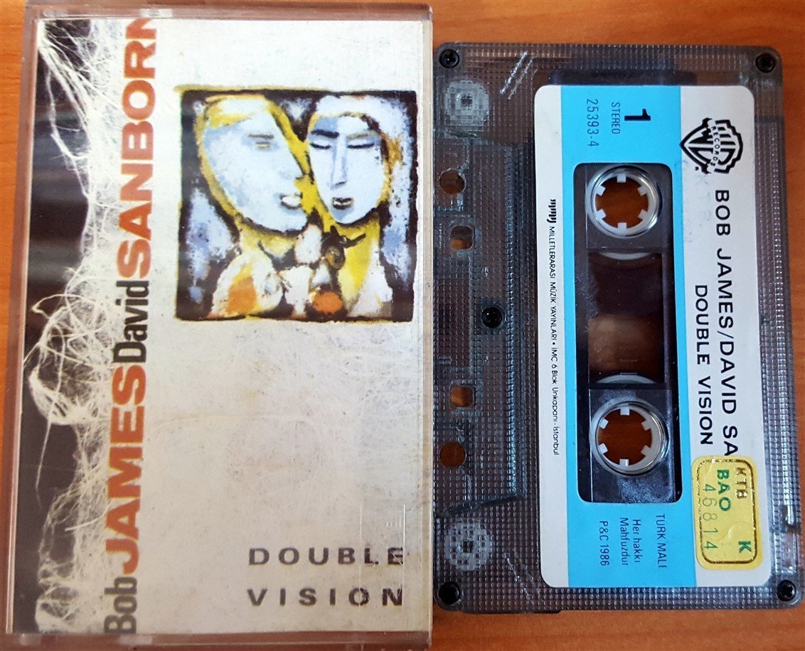 BOB JAMES & DAVID SANBORN - DOUBLE VISION (1986) MMY KASET 2.EL