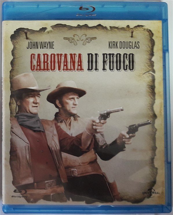 CAROVANA DI FUOCO - THE WAR WAGON - JOHN WAYNE - KIRK DOUGLAS - BLU-RAY 2.EL