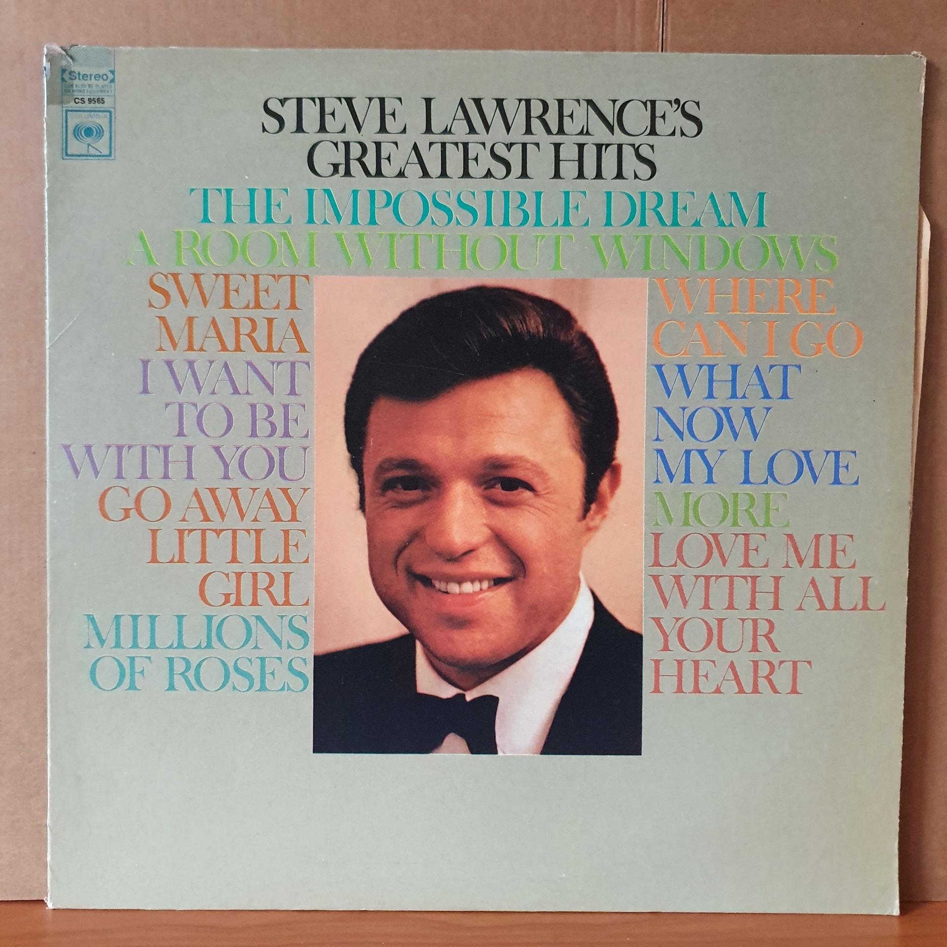 STEVE LAWRENCE - GREATEST HITS (1967) - LP 2.EL PLAK