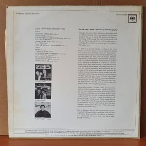 STEVE LAWRENCE - GREATEST HITS (1967) - LP 2.EL PLAK
