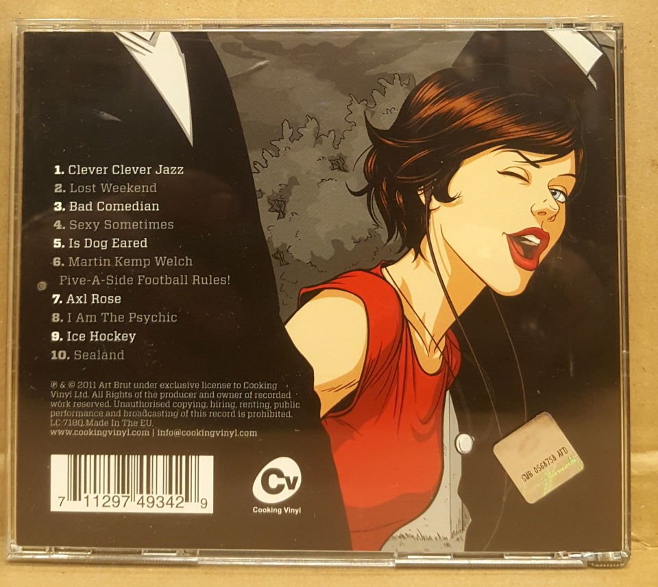 ART BRUT - BRILLIANT TRAGIC (2011) - CD ALTERNATIVE ROCK , INDIE ROCK / JEWEL CASE 2.EL