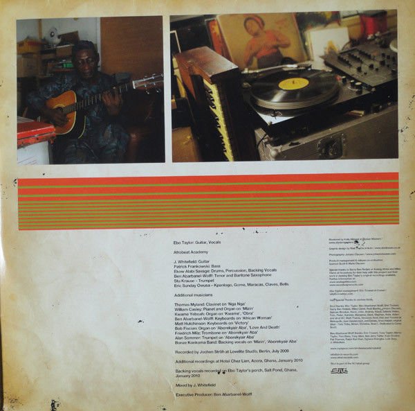 EBO TAYLOR - LOVE AND DEATH (2010) - LP AFROBEAT FUNK SIFIR PLAK