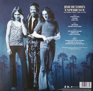 JIMI HENDRIX EXPERIENCE – LOS ANGELES FORUM • APRIL 26, 1969 (2022) LP SIFIR PLAK