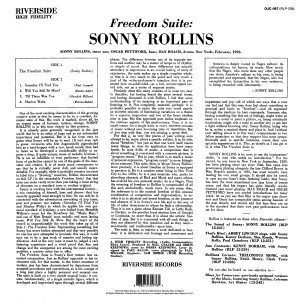 SONNY ROLLINS – FREEDOM SUITE (1958) LP SIFIR PLAK