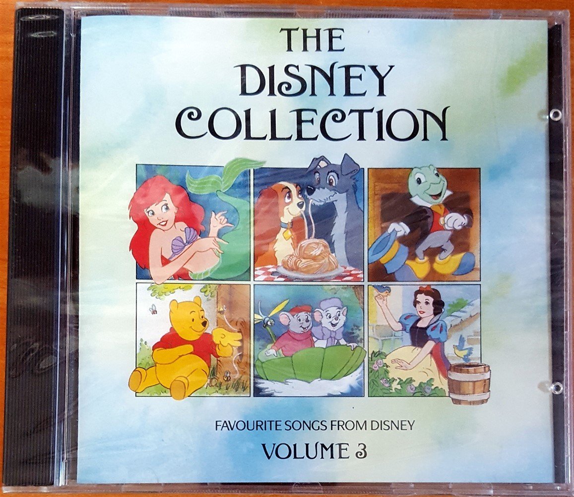 THE DISNEY COLLECTION VOLUME 3 / FAVOURITE SONGS FROM DISNEY (1991) CD SIFIR