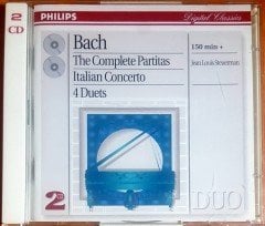 BACH - THE COMPLETE PARTITAS, ITALIAN CONCERTO, 4 DUETS / JEAN LOUIS STEUERMAN (1997) PHILIPS 2CD 2.EL