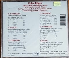 ERDEN BILGEN - PLAYS MUSIC FOR TRUMPET / TELEMANN, VIVALDI, HAENDEL, BILGEN / LMO RECORDS CD SIFIR